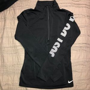 Nike Quarter Zip Dri-Fit Long Sleeve